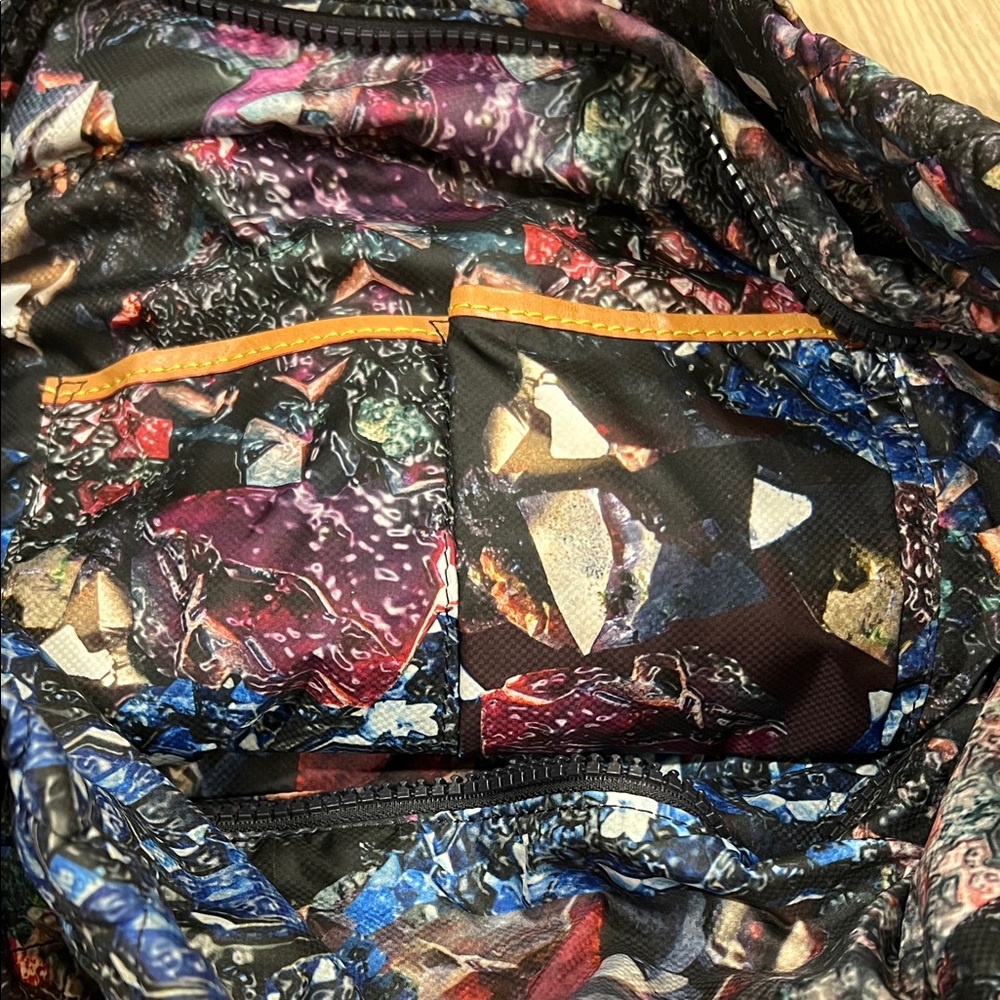 MZ Wallace Quilted Multicolor Patterned Tote Bag - image 9